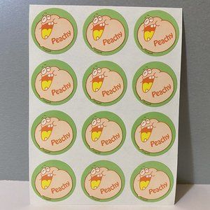 Vintage Trend Peachy Scratch ‘N Sniff Stickers - Glossy